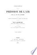 Influence de la pression de l'air sur la vie de l'homme