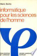 Informatique pour les sciences de l'homme