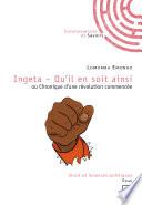 Ingeta - Qu'il en soit ainsi