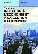 Initiation à l’économie et à la gestion d’entreprise