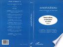 Innovation, croissance et crise