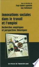 Innovations sociales dans le travail et l'emploi