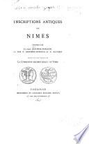 Inscriptions antiques de Nimes