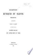 Inscriptions runiques du Slesvig méridional