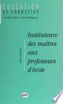 Instituteur