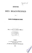 Institution des diaconesses des églises évangéliques de France