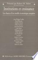 Institutions et croissance