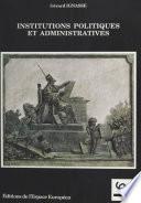 Institutions politiques et administratives