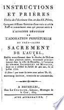 Instructions et prières