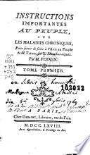 Instructions importantes au peuple, sur les maladies chroniques