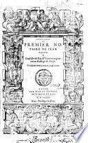 Instrument du premier notaire de Jean Papon