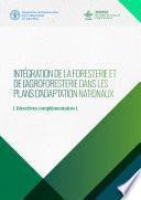 Intégration de la foresterie et de l’agroforesterie dans les plans d’adaptation nationaux