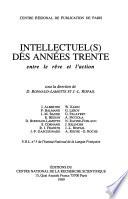 Intellectuel(s) des années trente