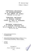 International bibliography of periodical literature covering all fields of knowledge