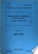 International Conference on Private Air Law, The Hague, September 1955