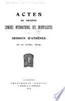 International Congress of Orientalists