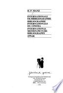 International motion-picture bibliography 1979-80