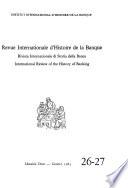 International Review of the History of Banking