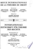 Internationale Zeitschrift für Theorie des Rechts