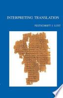 Interpreting Translation
