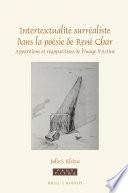 Intertextualité surréaliste dans la poésie de René Char