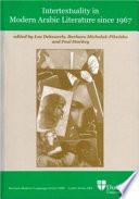 Intertextuality in Modern Arabic Literature Since 1967