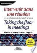 Intervenir dans une réunion en anglais comme en français