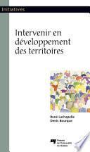Intervenir en développement des territoires