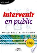 Intervenir en public
