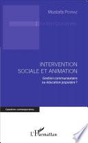 Intervention sociale et animation