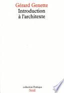 Introduction à l'architexte