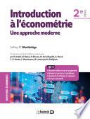 Introduction à l'économétrie