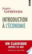 Introduction à l'économie (nouvelle édition)