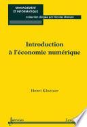 Introduction à l'économie numérique