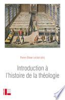 Introduction à l'histoire de la théologie