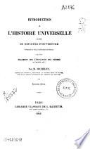 Introduction a l'histoire universelle