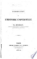 Introduction à l'histoire universelle
