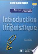 Introduction à la linguistique