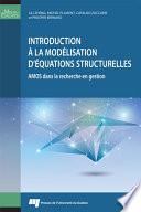 Introduction à la modélisation d'équations structurelles