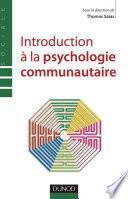Introduction à la psychologie communautaire