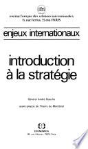 Introduction à la stratégie