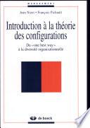 Introduction à la théorie des configurations