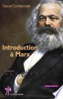 Introduction à Marx