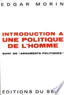 Introduction à une politique de l'homme