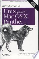 Introduction à Unix pour Mac OS X Panther