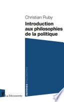 Introduction aux philosophies de la politique