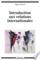 Introduction aux relations internationales