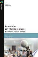 Introduction aux relations publiques