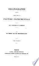 Introduction ... la facture instrumentale depuis son origine jusqu'en 1789