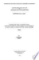 Inventaire des autorisations d'établissements insalubres et dangereux établis dans la province de Liège, 1815-1908